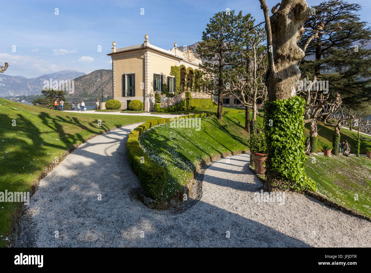 Italy, Lombardy, Como district, Como Lake, Villa del Balbianello Stock Photo