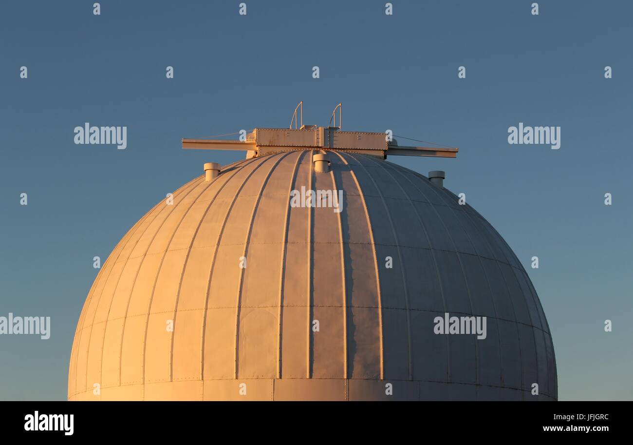 Mount Stromlo Observatory at sunset, Canberra, Australia Stock Photo ...