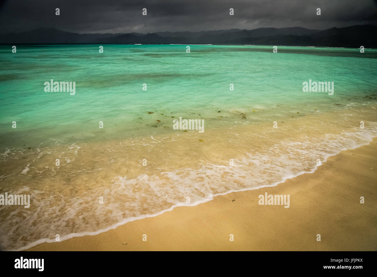 Stormy weather in paradise Stock Photo Alamy