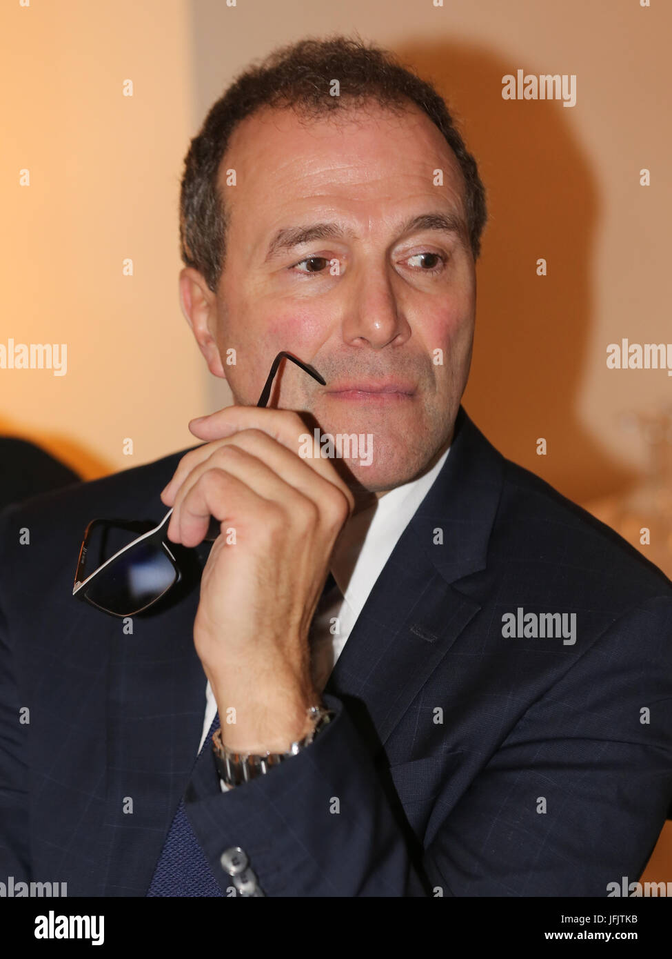 Federal President candidate Alexander Hold (free voters) Stock Photo