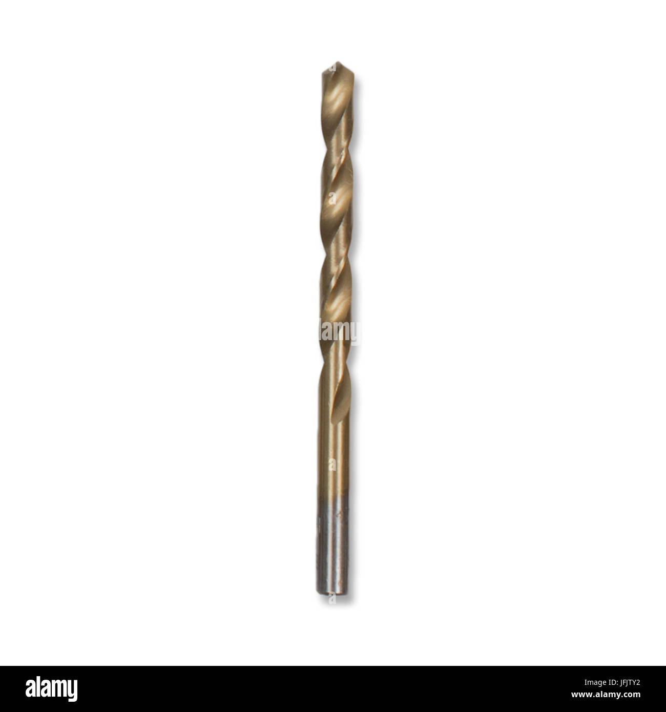 Drilling tool isolated as a release isolated on white background Stock