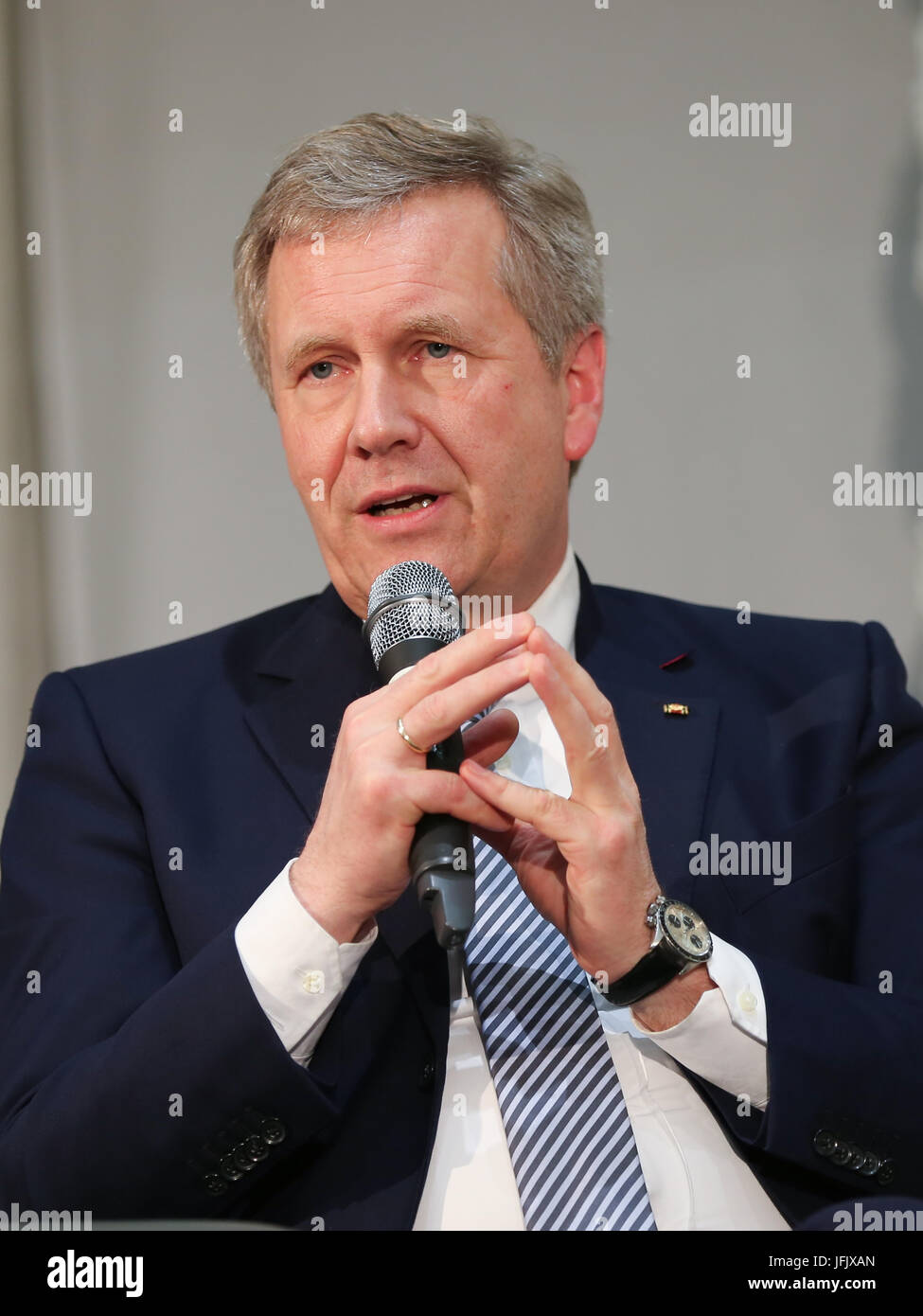 Former Federal President Christian Wulff (CDU Stock Photo - Alamy