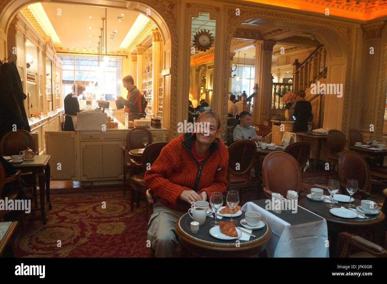 Famous Coffee House Angelina,Paris,France Stock Photo - Alamy