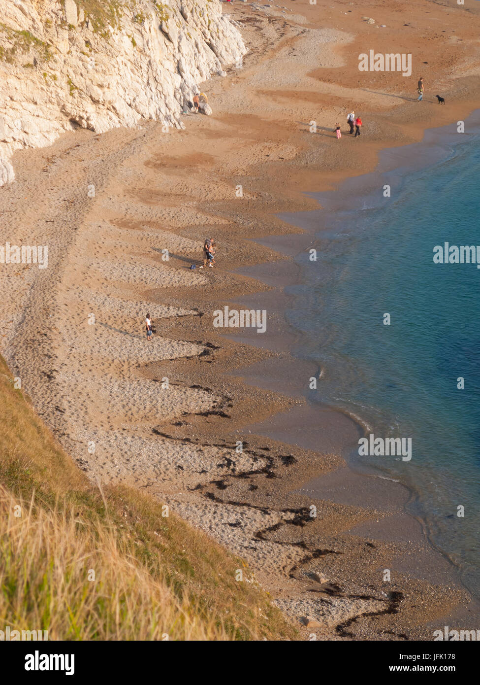 Man O' War Beach, Dorset, UK Stock Photo