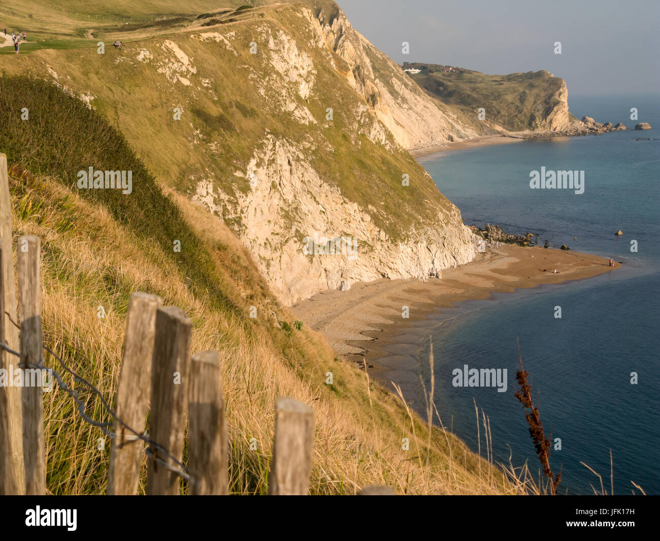 Man O' War Beach, Dorset, UK Stock Photo