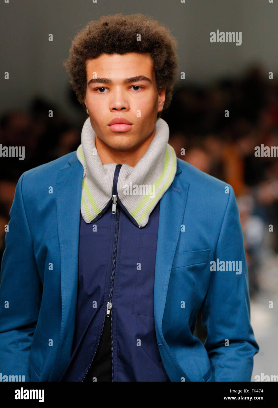 07/01/2017 designers Caseley-Heyford AW17 catwalk show at London ...