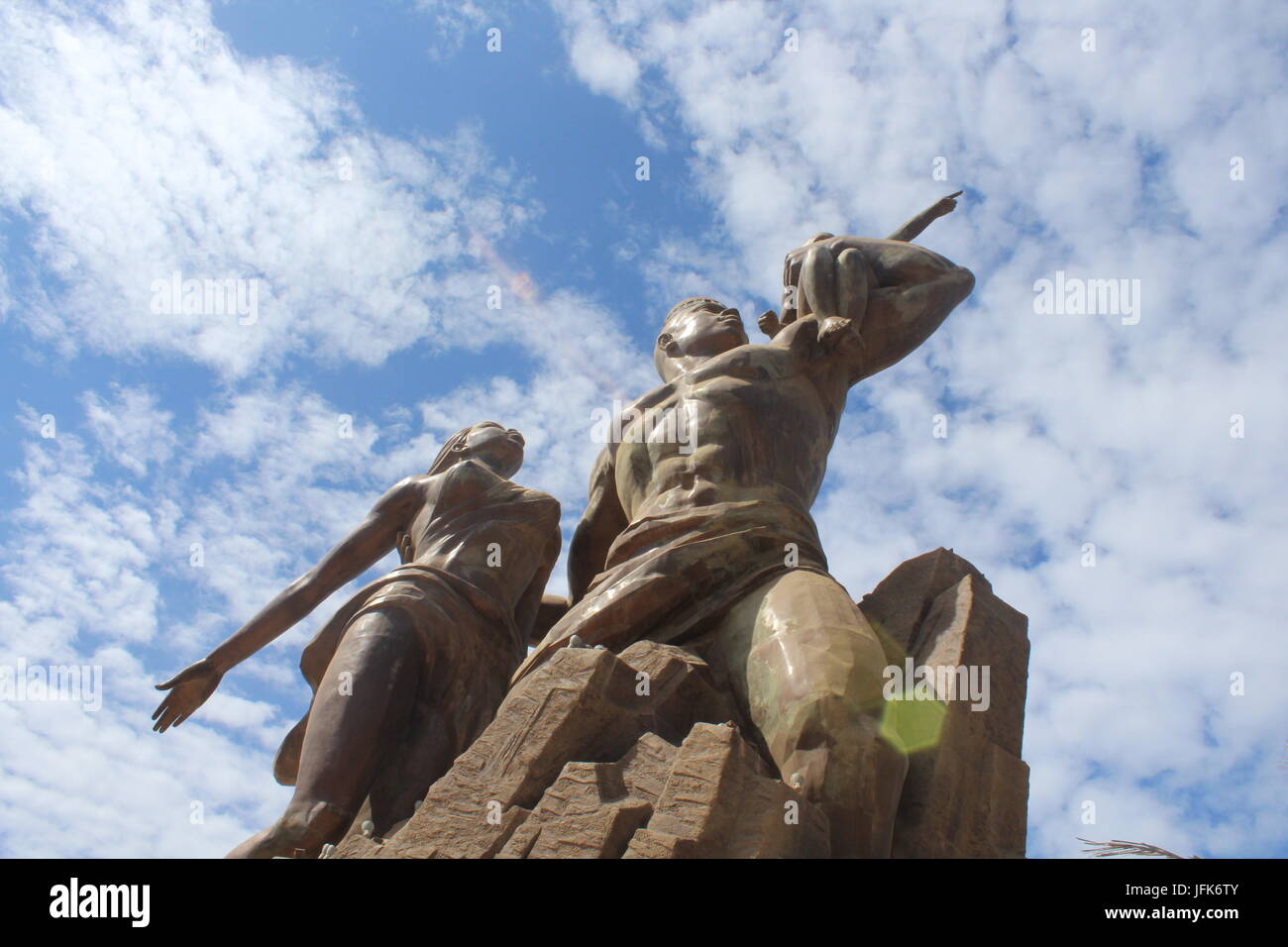 Le Monument De La Renaissance Africaine High Resolution Stock Photography And Images Alamy