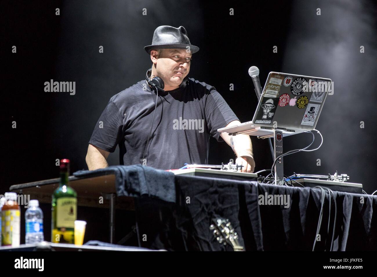 Milwaukee, Wisconsin, USA. 30th June, 2017. DJ LETHAL (LEOR DIMANT) of