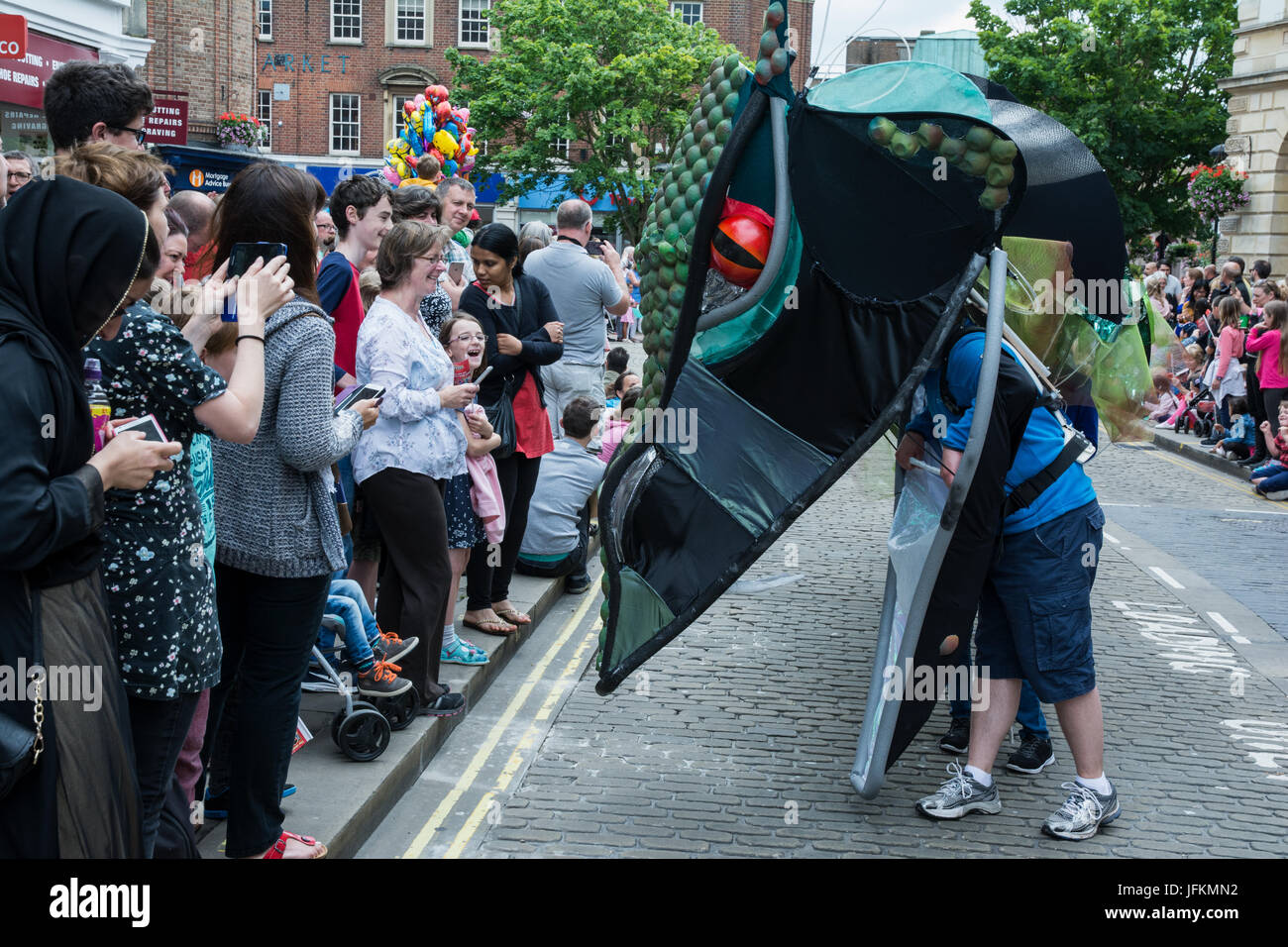 Aylesbury, UK, 1 July 2017. The Aylesbury Whizzfizzing Festival