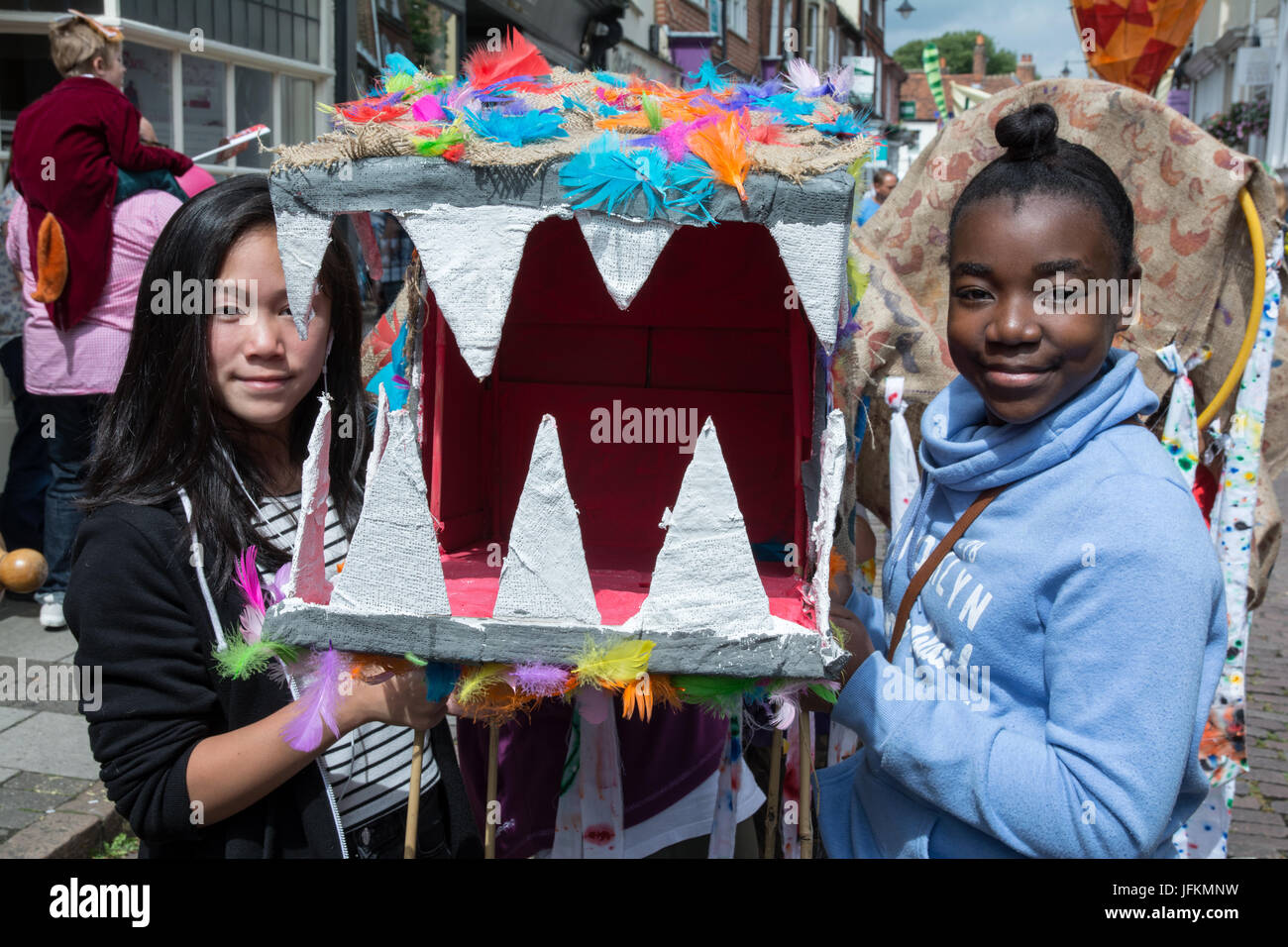 Aylesbury, UK, 1 July 2017. The Aylesbury Whizzfizzing Festival