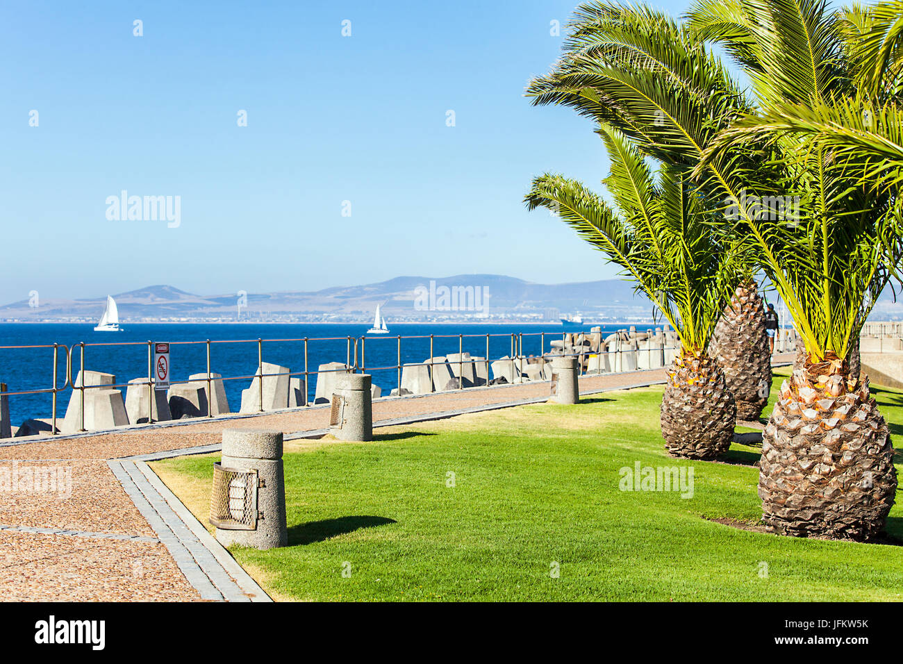 At the Waterfront in Cape Town South Africa, Stock Photo