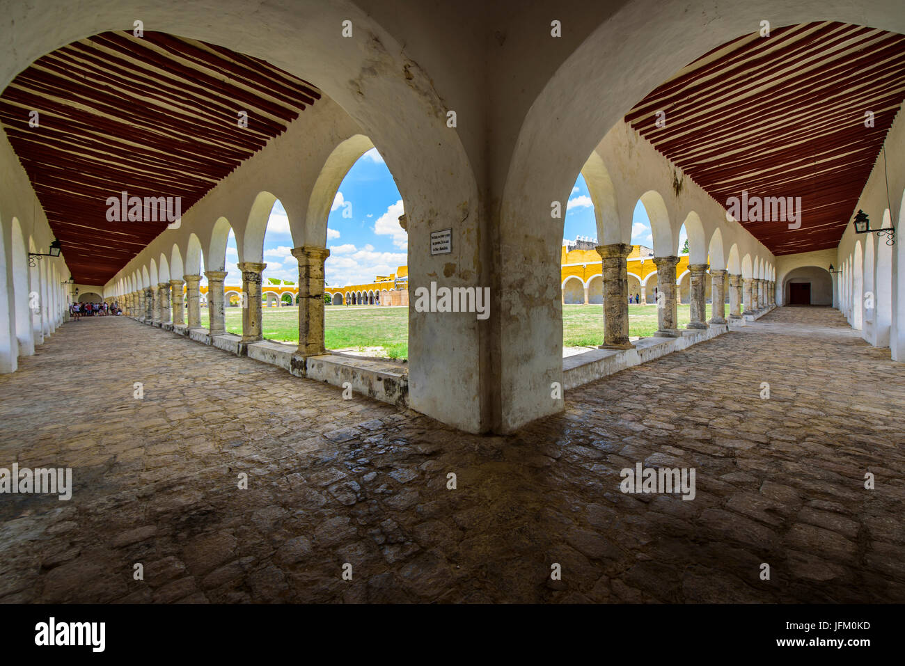 San Antonio de Padua convent in Izamal, Yucatan, Mexico Stock Photo Alamy