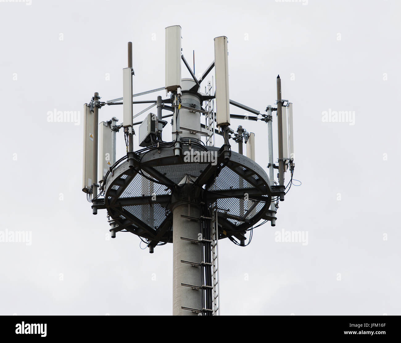 Car radio FM antenna Stock Photo - Alamy