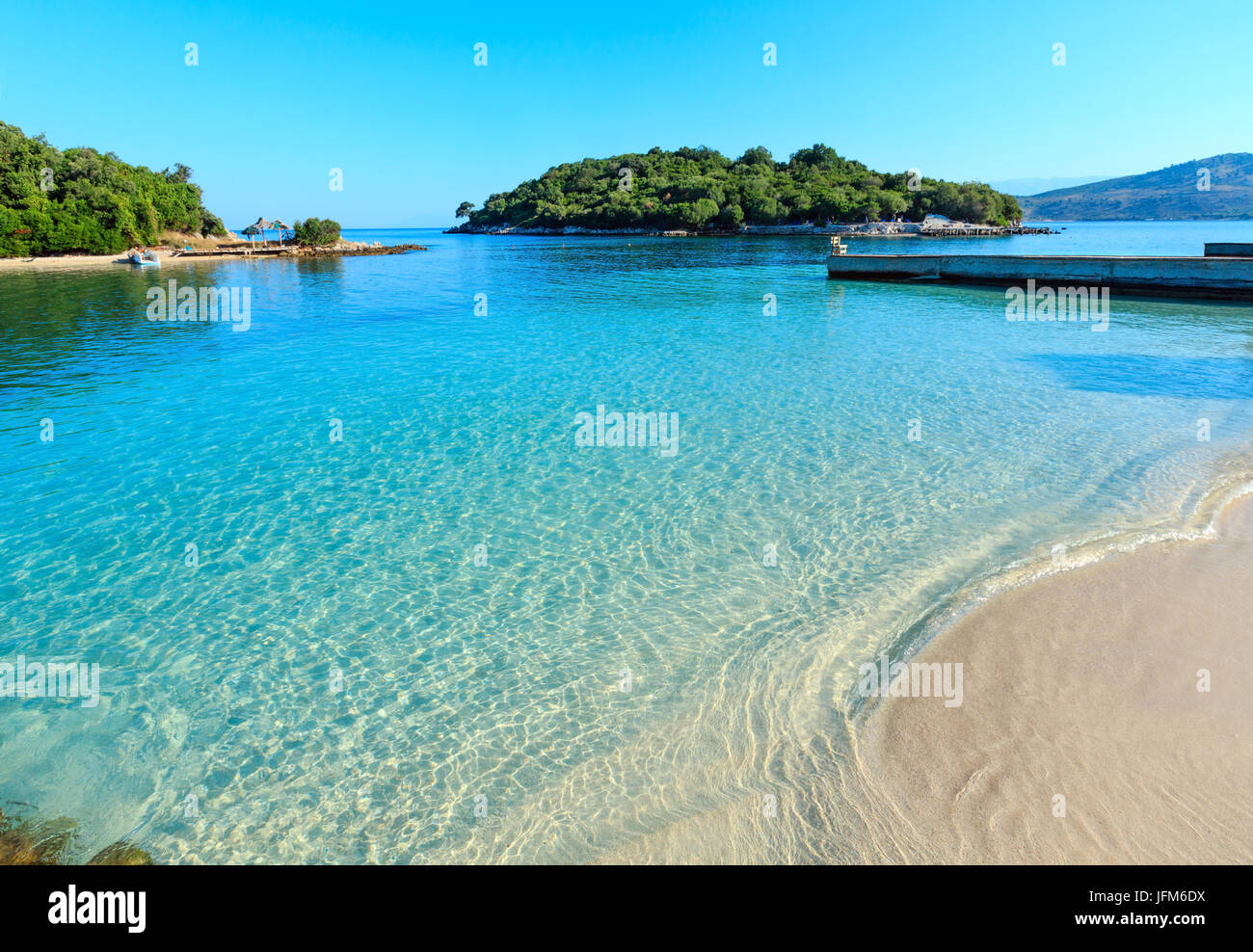 ksamil-beach-albania-stock-photo-alamy