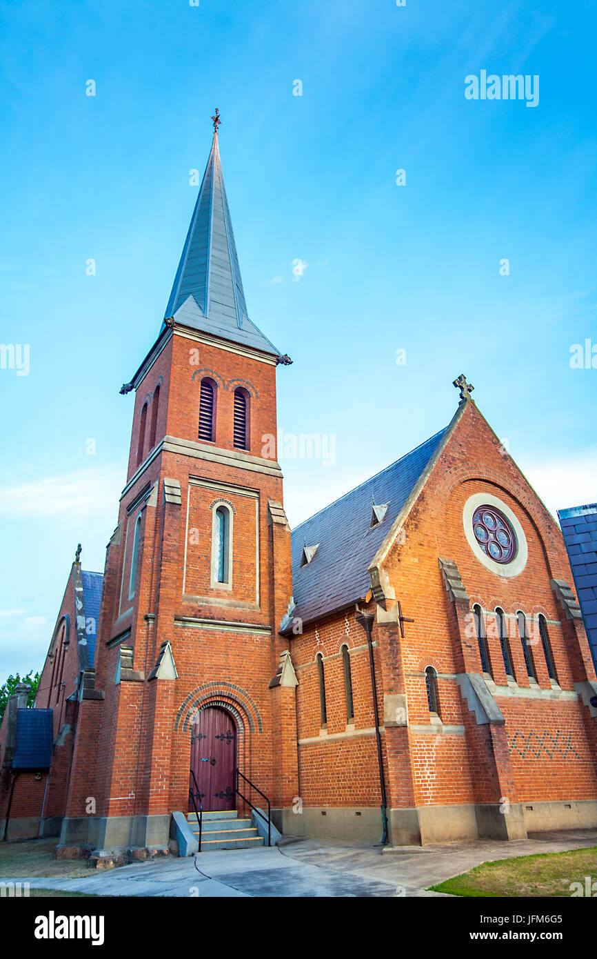 All Saints Anglican Church Tumut New South Wales Australia Stock Photo ...