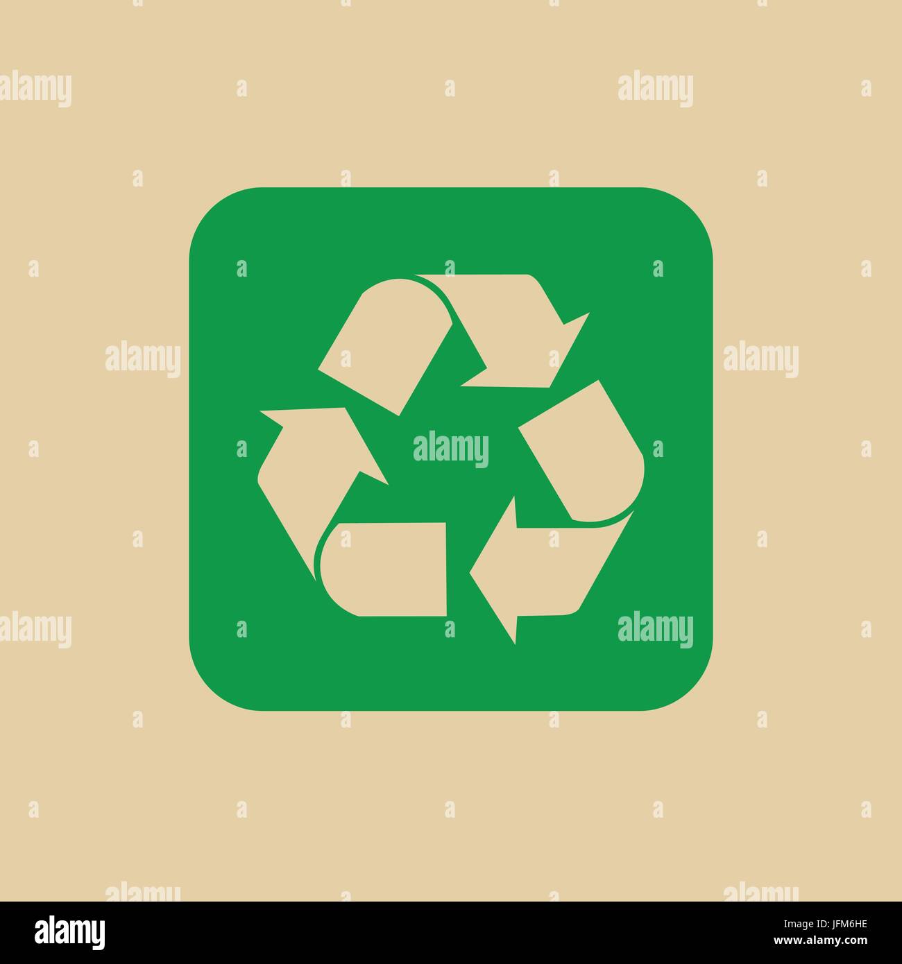 Recycle Symbol Green Arrows Logo Web Icon Stock Vector Image & Art - Alamy