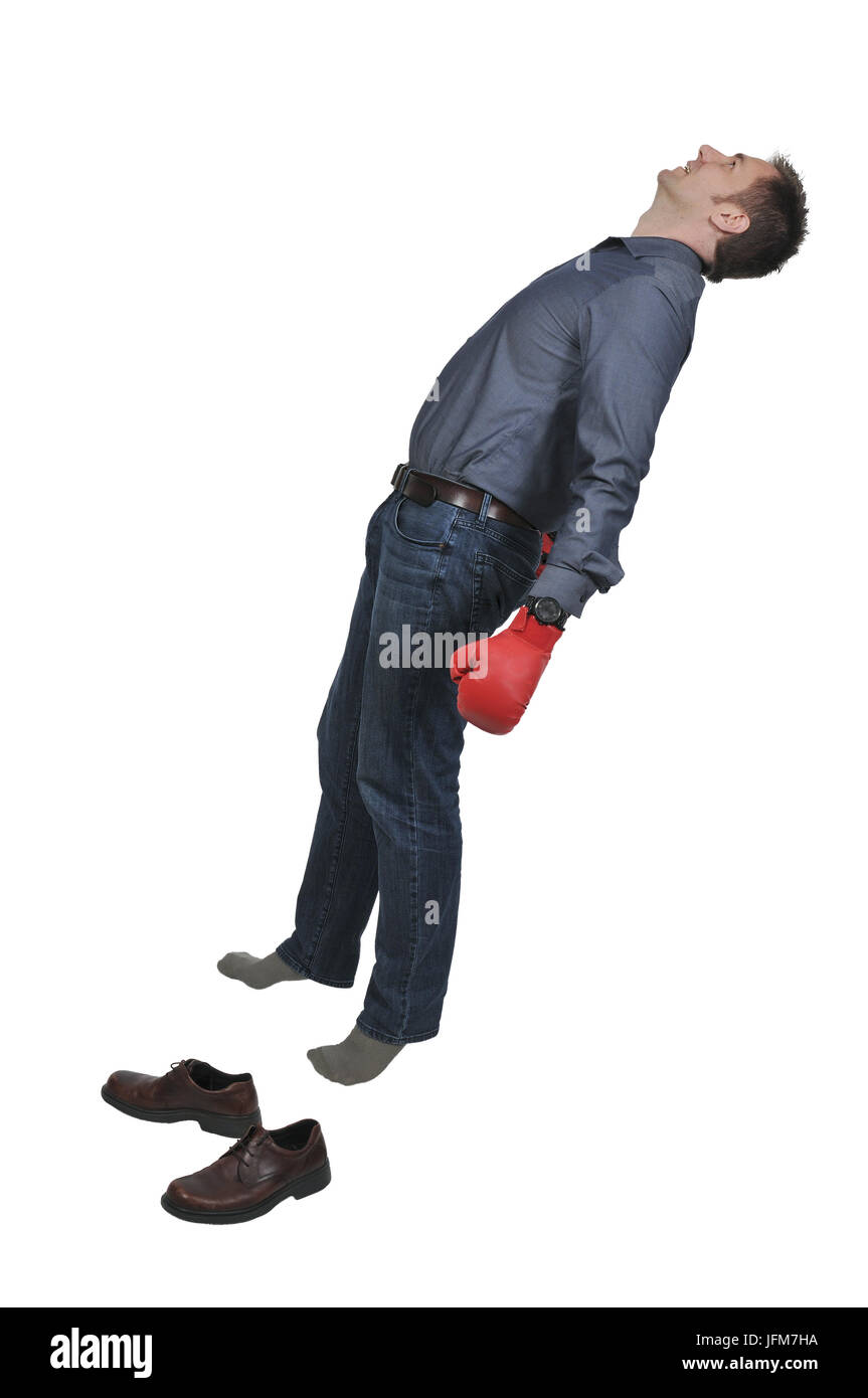Knock man out Cut Out Stock Images & Pictures Alamy