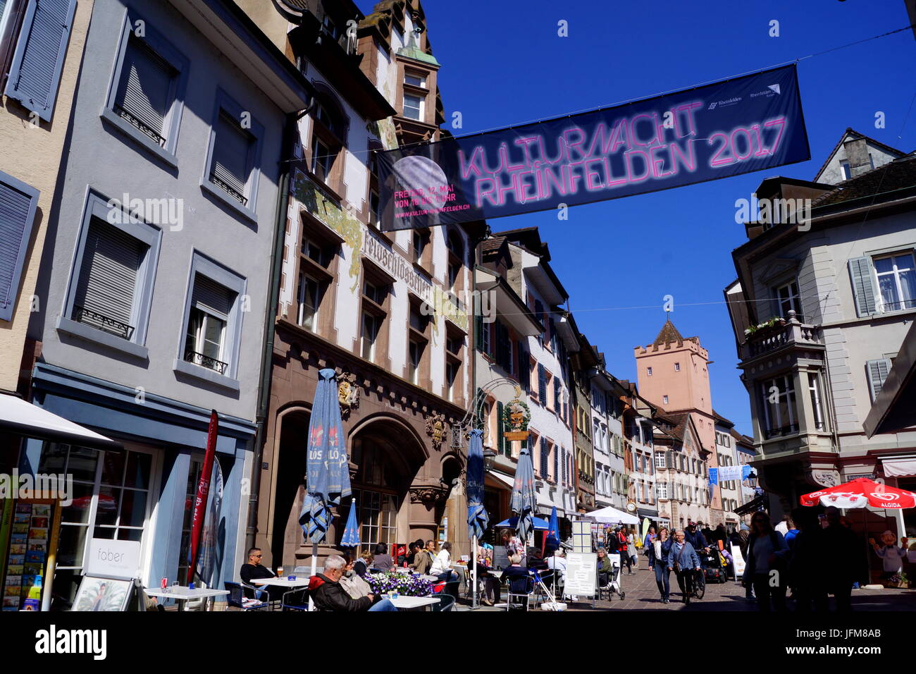 Rheinfelden Old Town,Switzerland Stock Photo Alamy