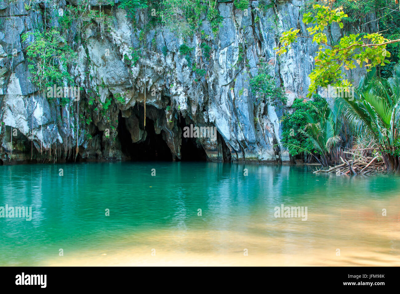 The Underground River of Puerto Princesa, Palawan, Philippines Stock Photo