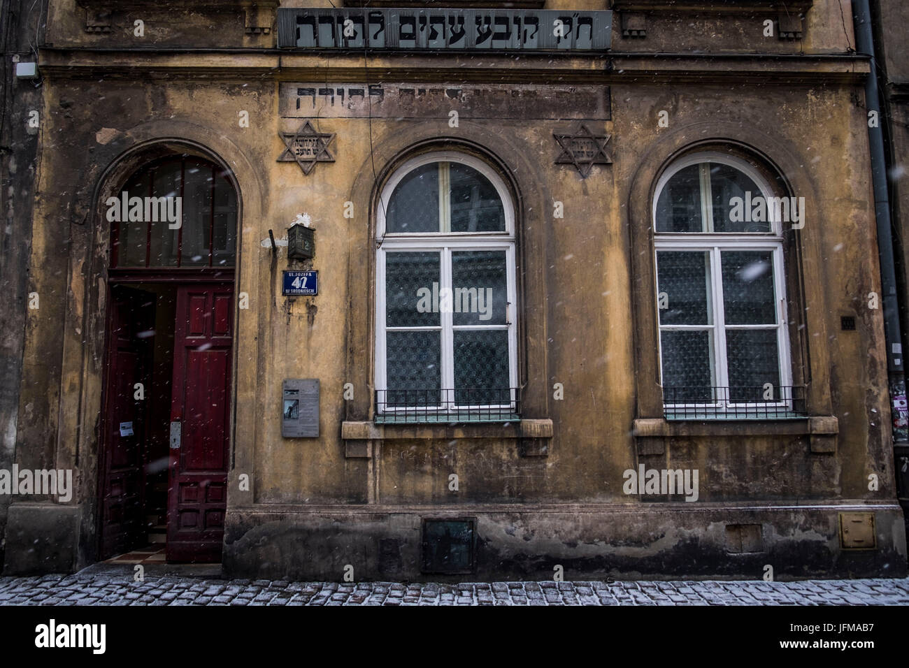 Krakow, Poland, North East Europe, Jewish ghetto, Stock Photo