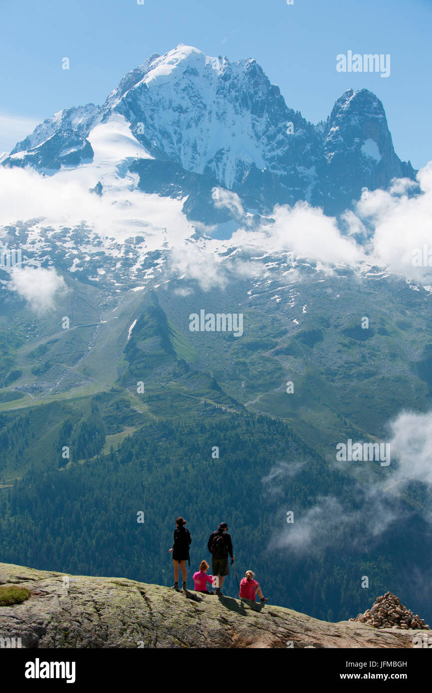 Mont blanc range hi-res stock photography and images - Alamy