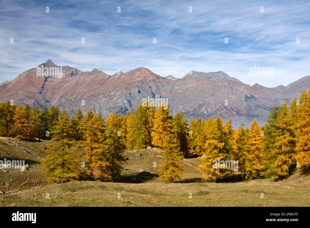 Orsiera Rocciavre Park, Susa Valley, Piedmont, Italy, Stock Photo