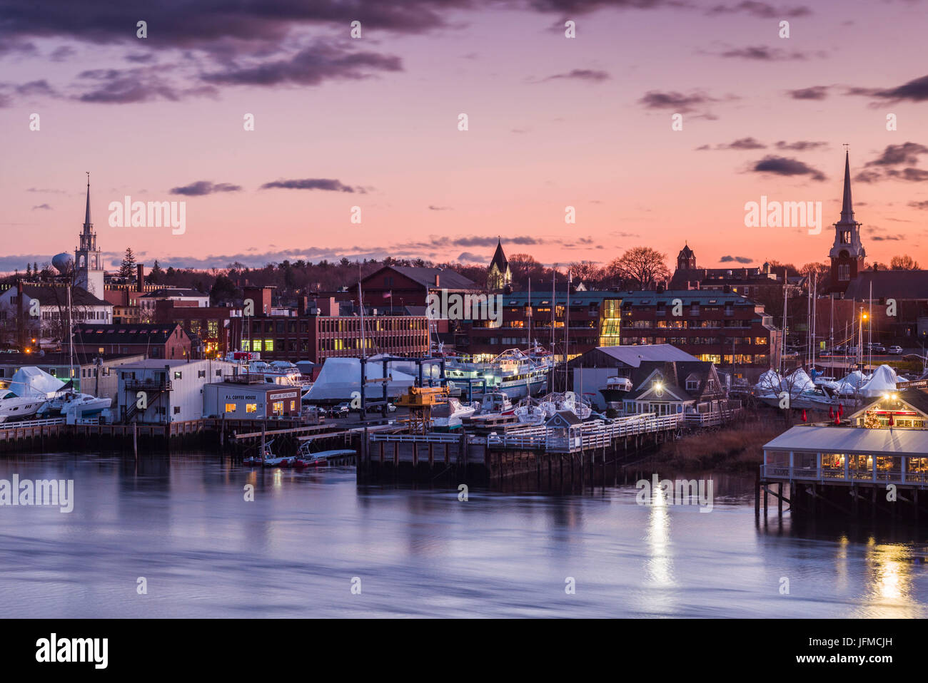 Newburyport ma skyline hires stock photography and images Alamy