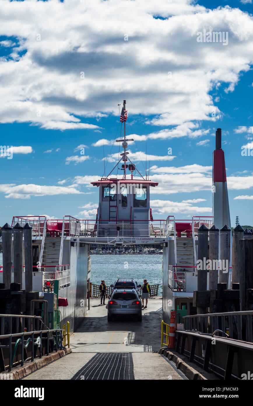 Portland, maine peaks island ferry, hires stock photography and images