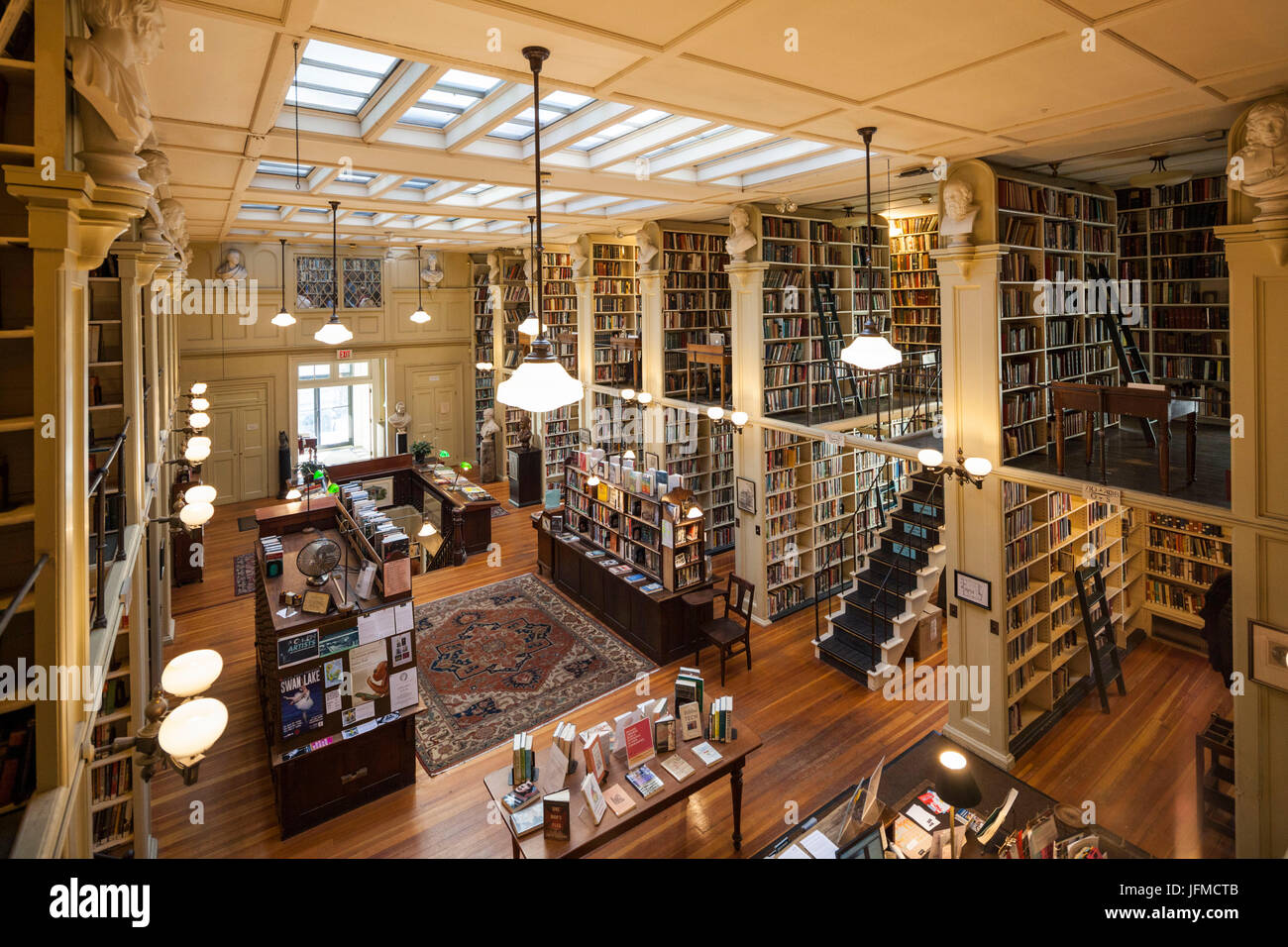 USA, Rhode Island, Providence, Providence Athenaeum, 1836, historic ...
