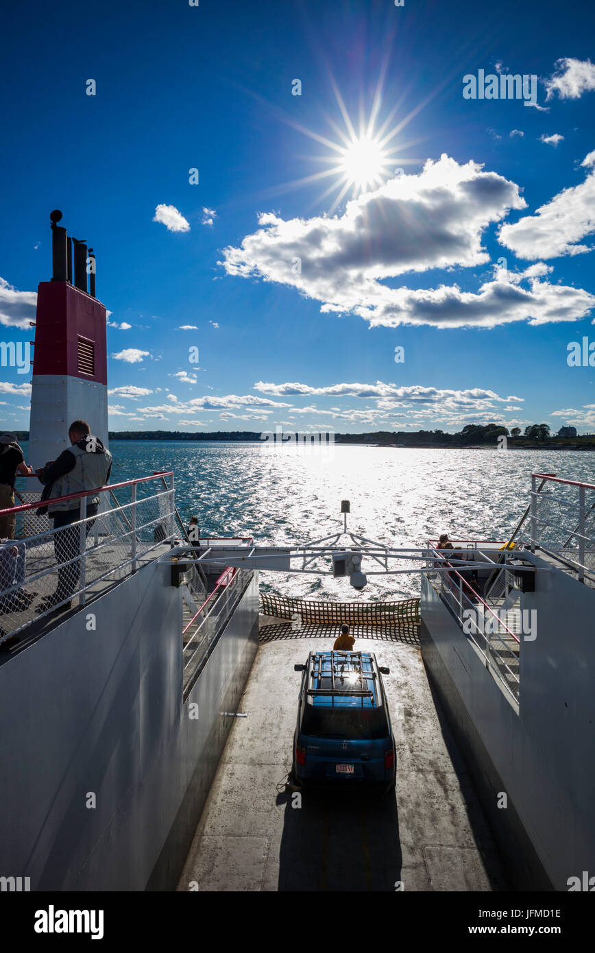 Portland, maine peaks island ferry, hires stock photography and images