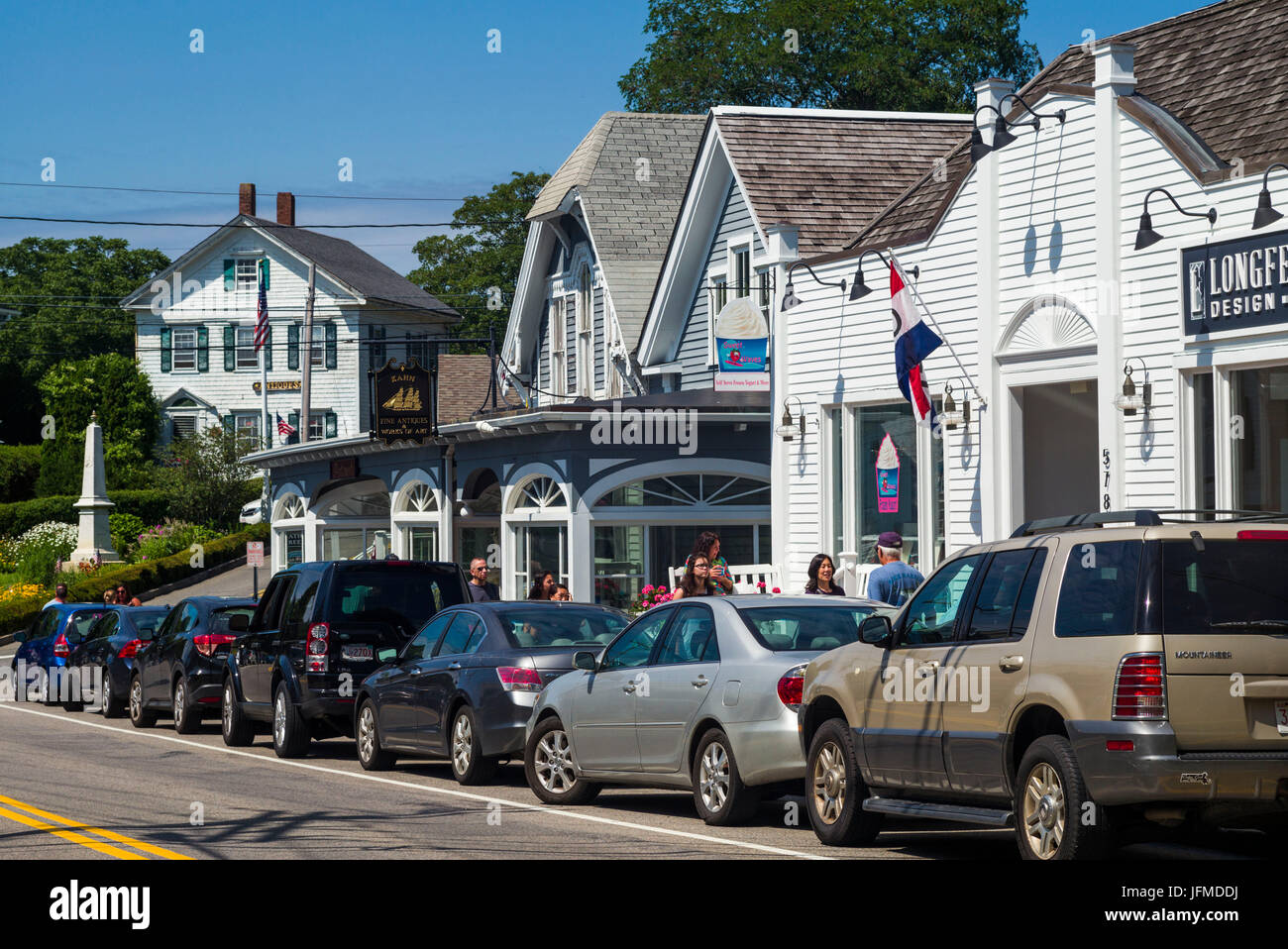 USA, Massachusetts, Cape Cod, Chatham, Main Street Stock Photo Alamy