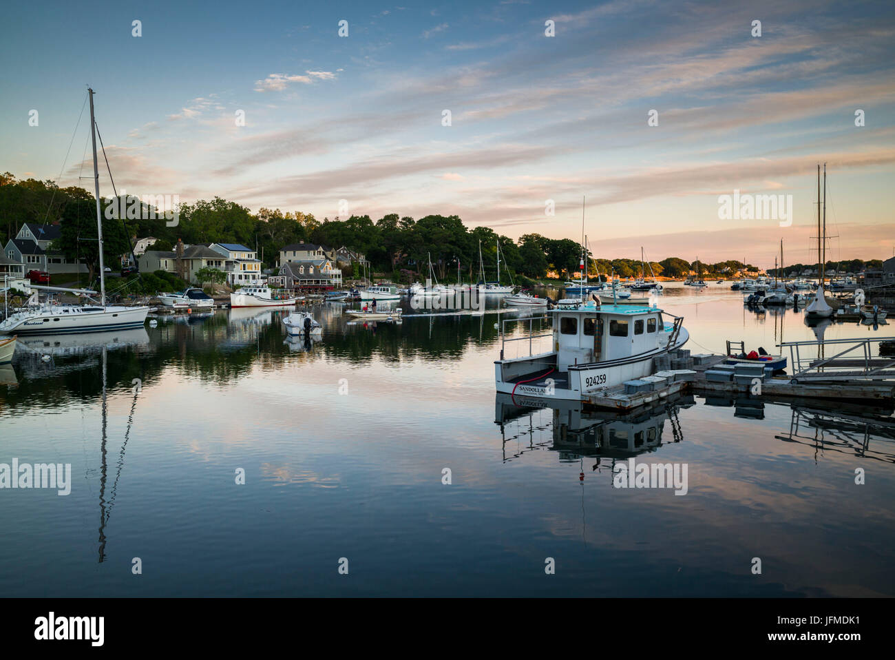 USA, Massachusetts, Cape Ann, Annisquam, Lobster Cove Stock Photo Alamy