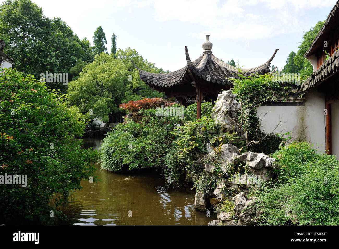 China, Zhejiang Province, Hangzhou, UNESCO World heritage, Guo Zhuang ...