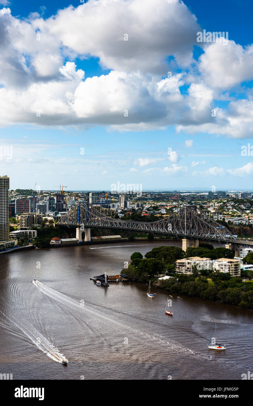 Birds eye aerial view bridge hi-res stock photography and images - Alamy