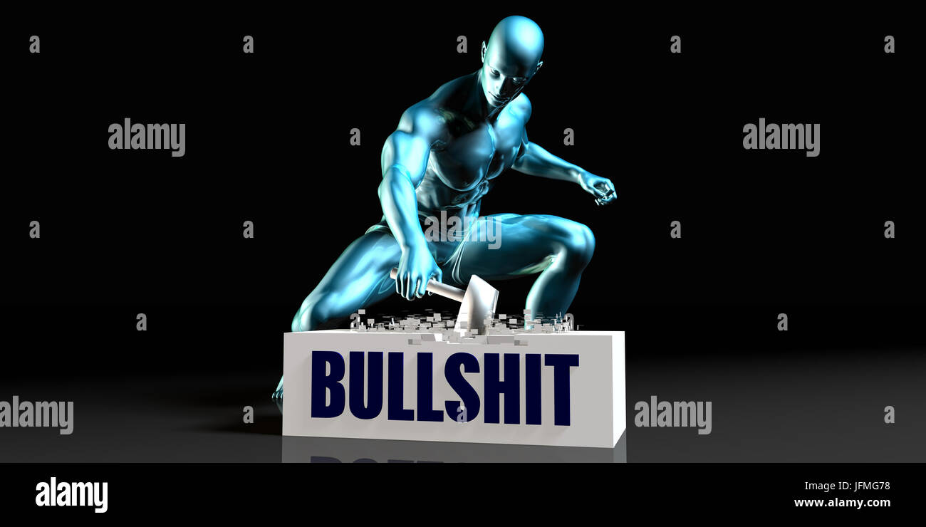 Remove That Bs Get Rid of Bullshit and Remove the Problem Stock Photo - Alamy