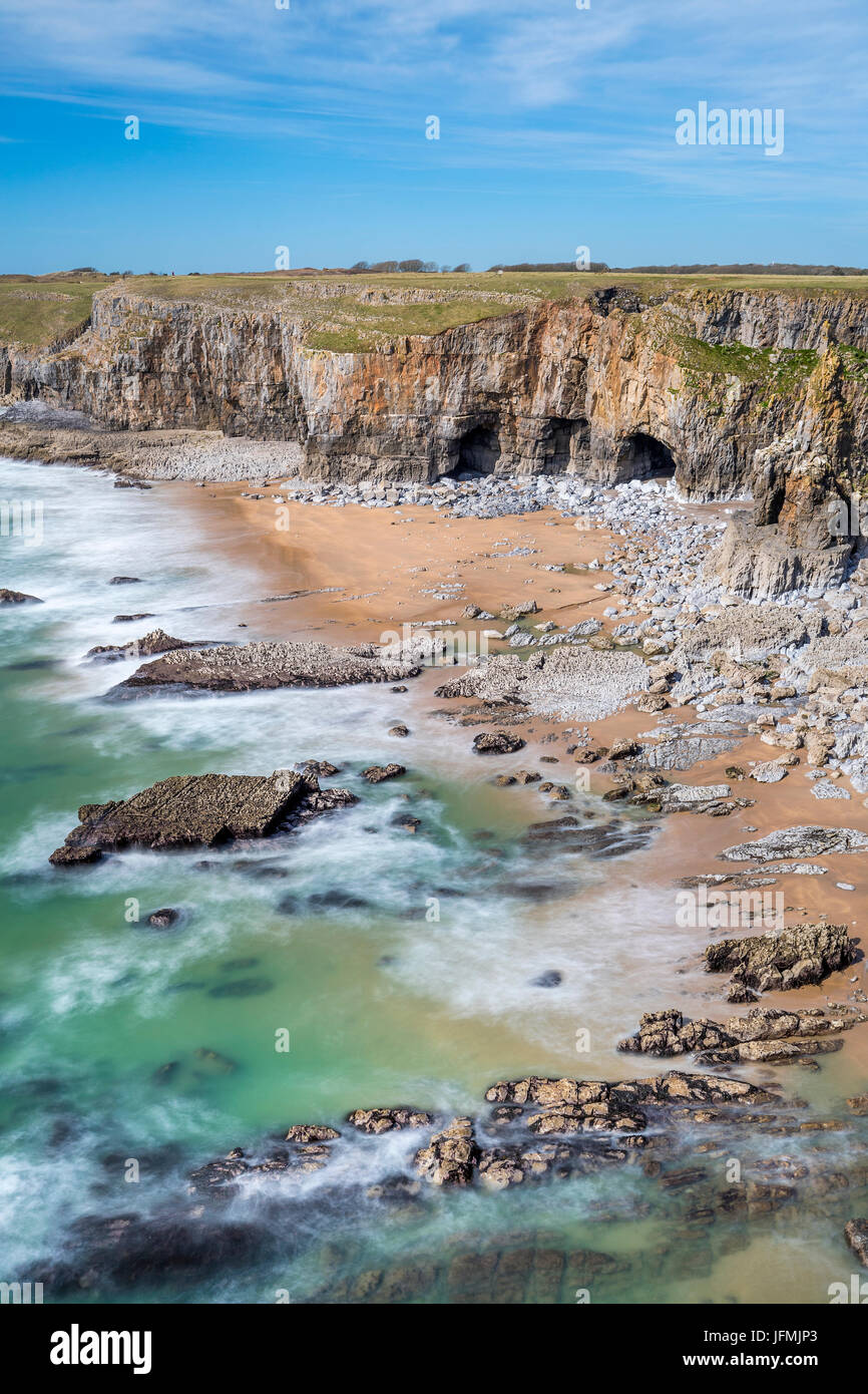 Stackpole Warren, Pembrokeshire Coast National Park, Bosherston, Wales ...