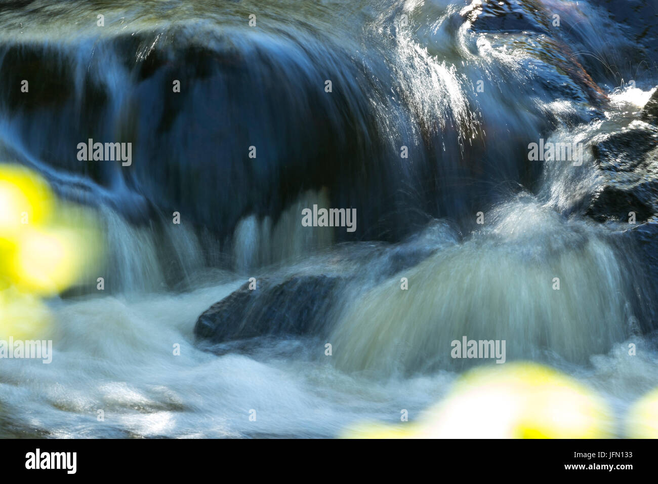 Waterfall fall fallen danish fall hi-res stock photography and images ...