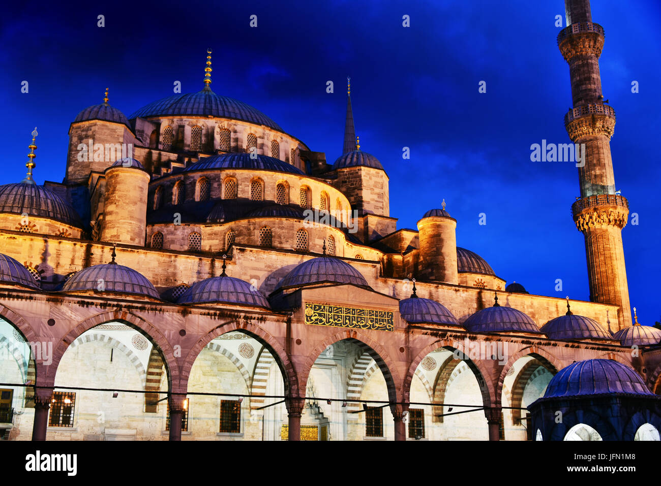 Sultan Ahmed Mosque or Blue Mosque in Istanbul Stock Photo - Alamy