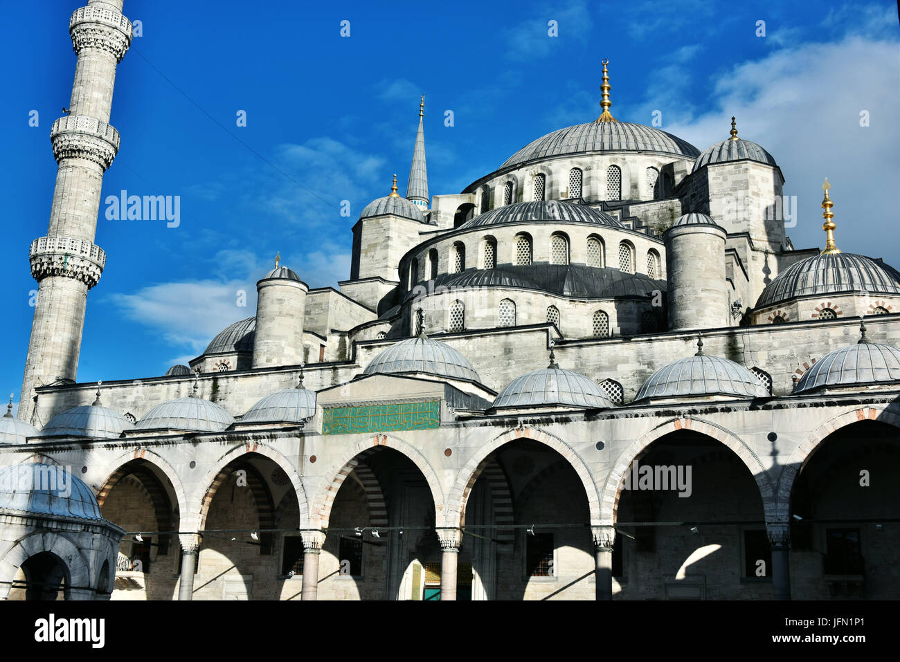 Sultan Ahmed Mosque or Blue Mosque in Istanbul Stock Photo - Alamy
