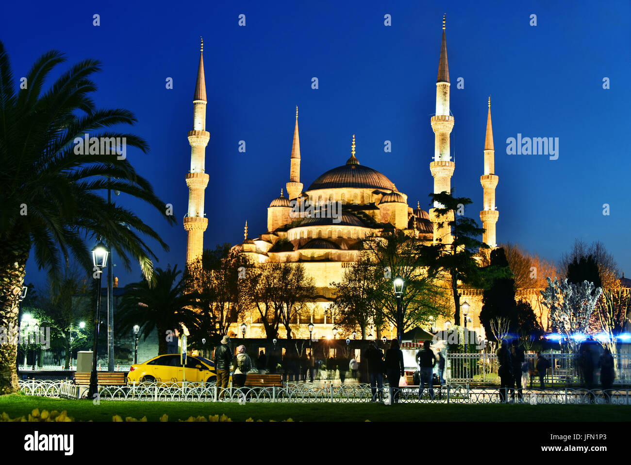Sultan Ahmed Mosque or Blue Mosque in Istanbul Stock Photo - Alamy