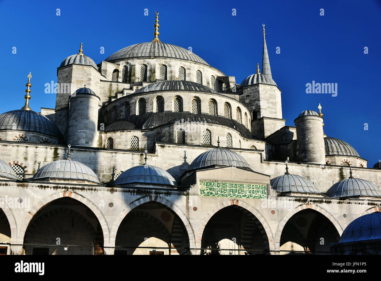 Sultan Ahmed Mosque or Blue Mosque in Istanbul Stock Photo - Alamy