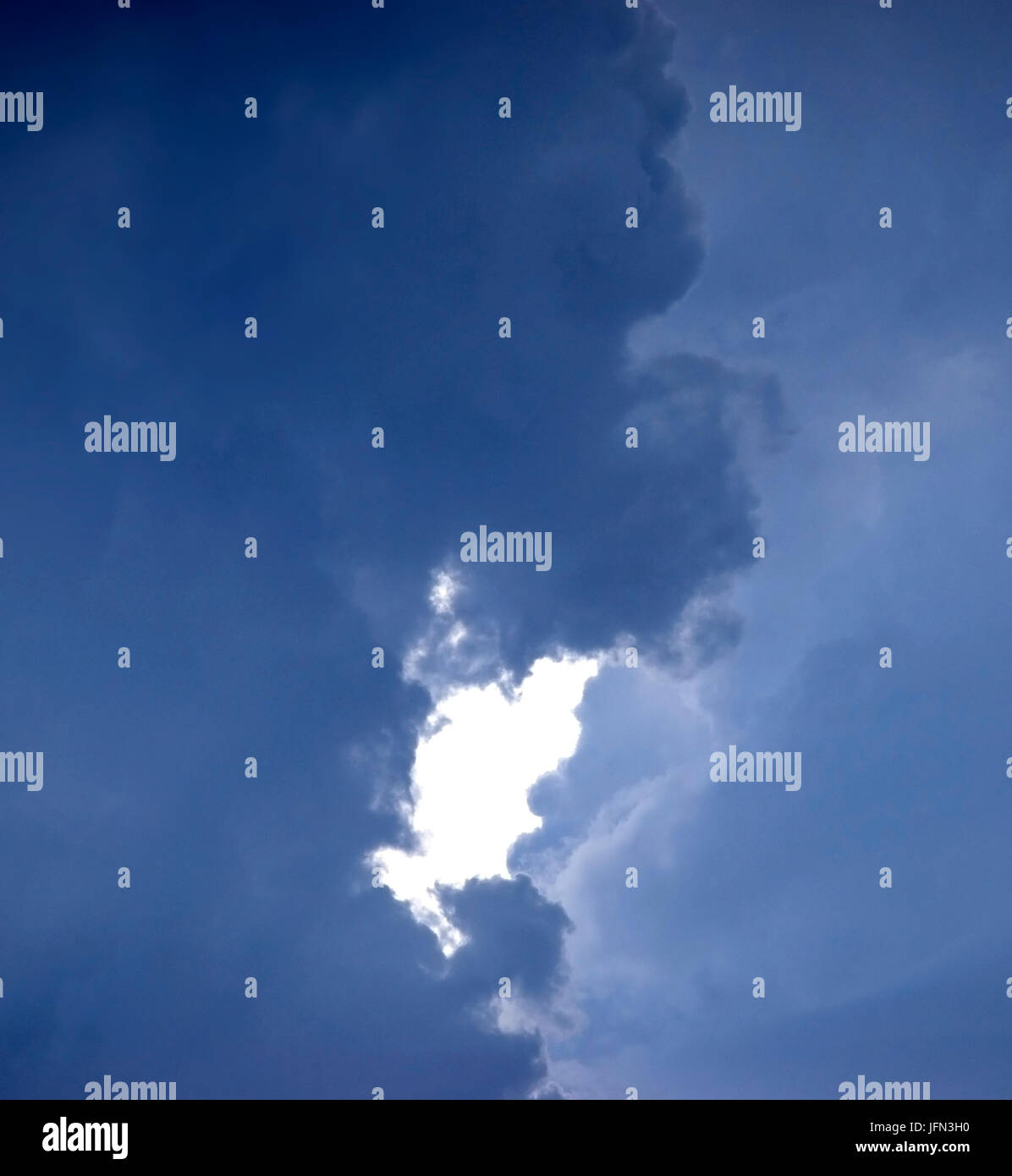 Extreme weather in far West Texas. Stock Photo