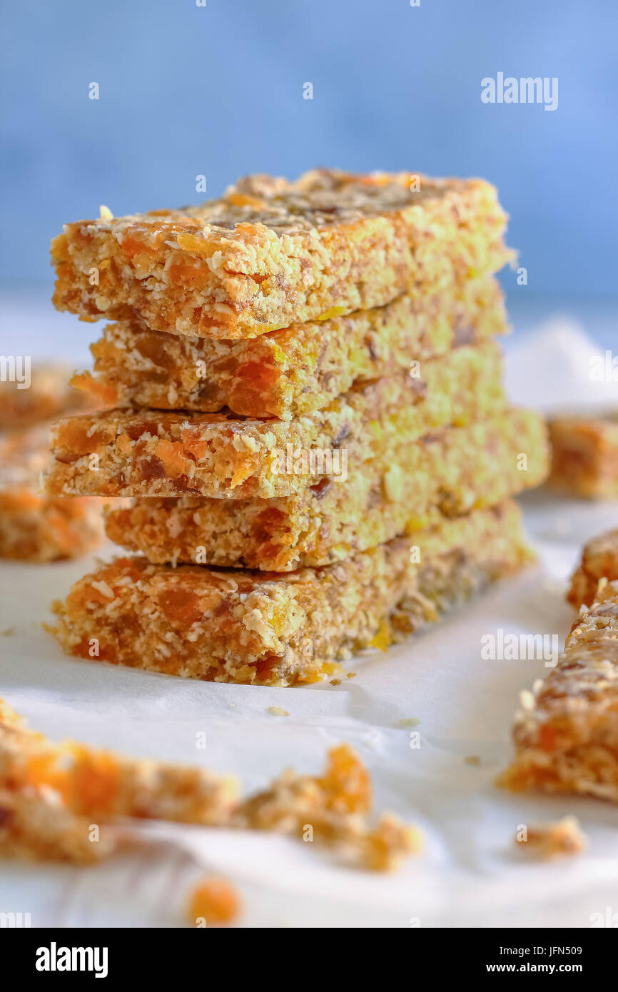 Homemade Healthy Energy Bars Stock Photo Alamy