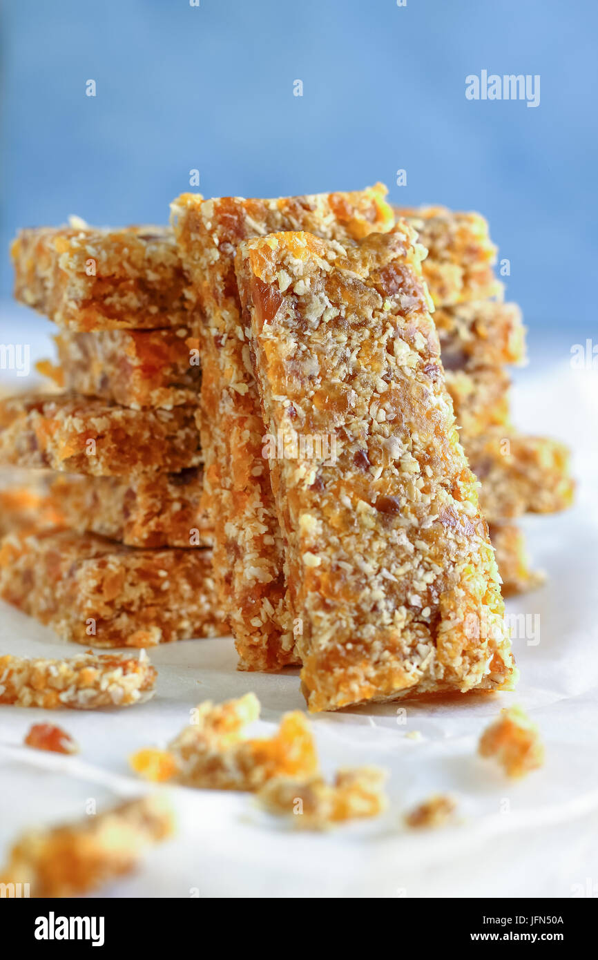 Homemade Healthy Energy Bars Stock Photo Alamy