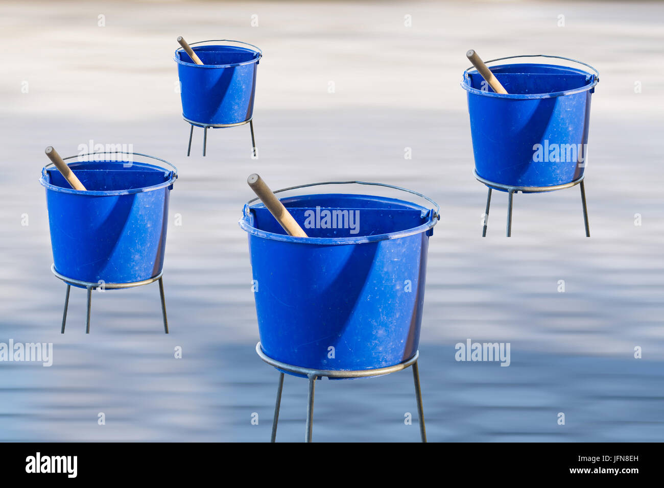 Plastic bucket buckets pail pails hi-res stock photography and images -  Alamy