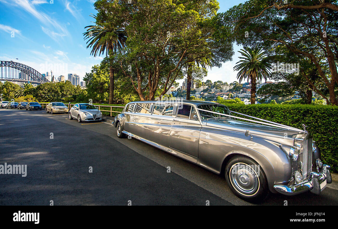Luxusauto in Sydney Stock Photo