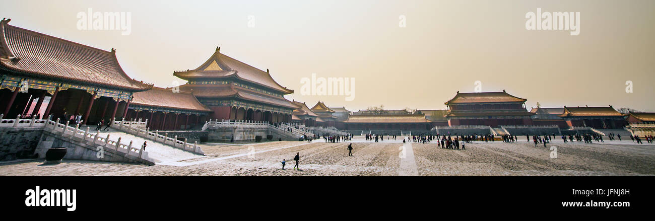 Forbidden City in Beijing Stock Photo