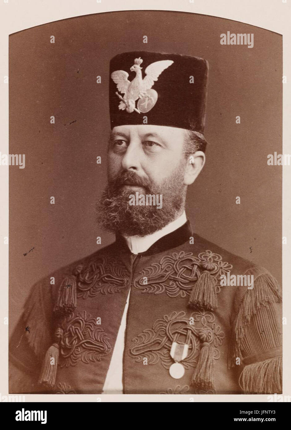 1893 circa Geheimer Bergrat Professor Gustav Köhler (1839-1923), KAB Friedrich Zirkler Stock Photo