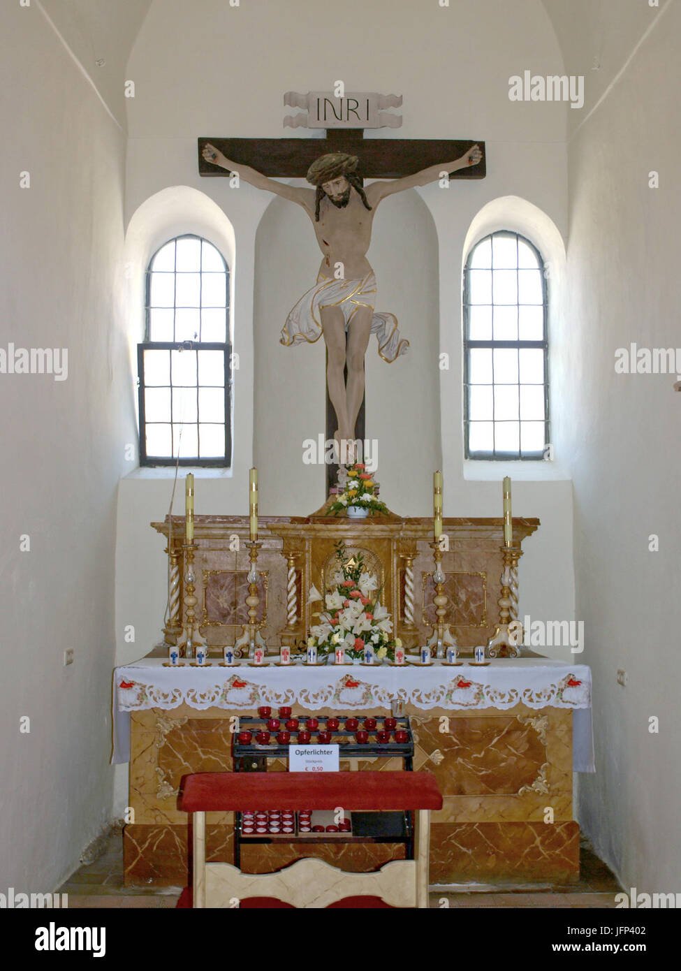 2013.04.28 - Münichreith-Laimbach - Pfarrkirche hl. Nikolaus und Friedhof - 07 Stock Photo