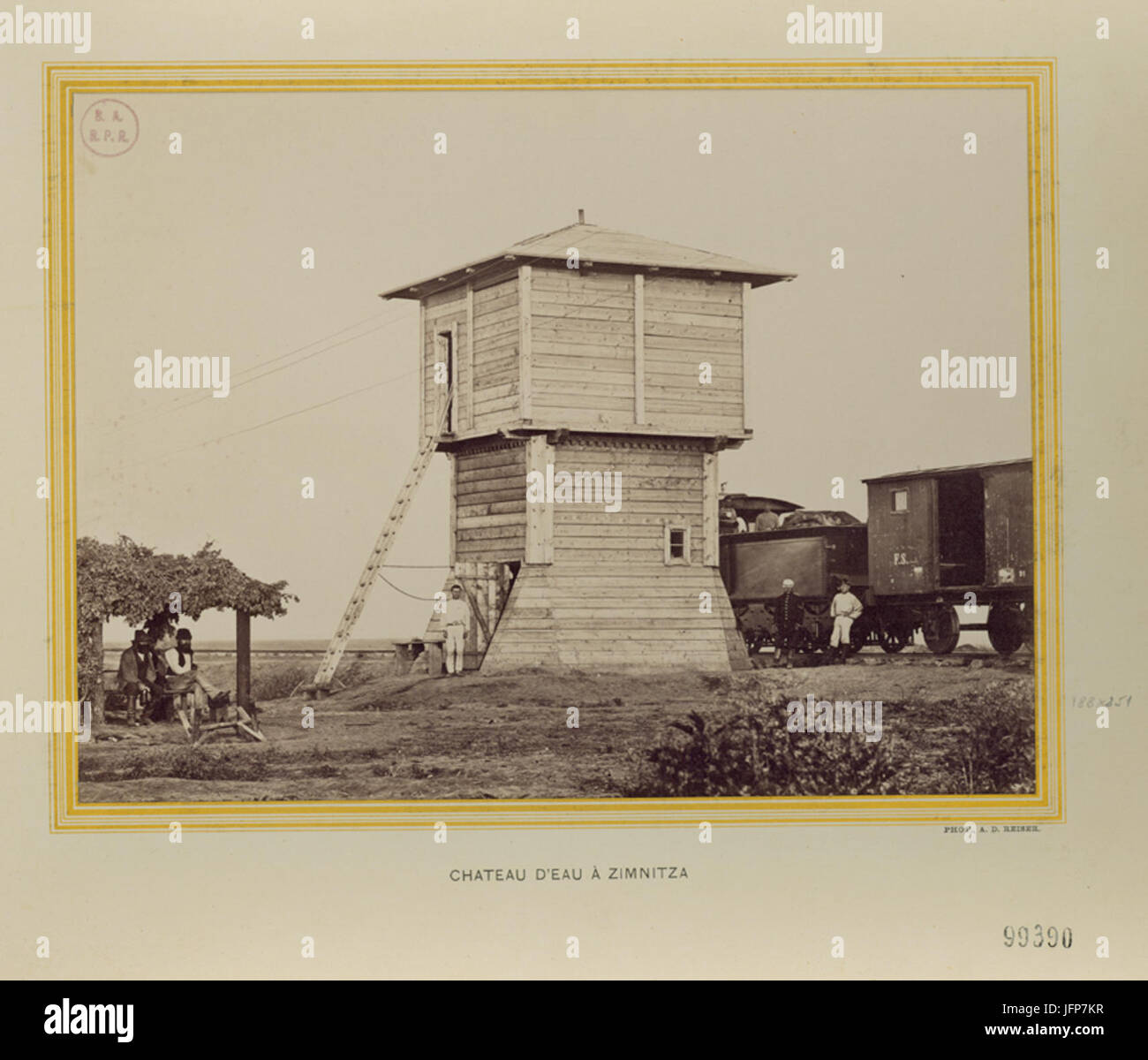 A D Reiser Chateau D Eau A Zimnitza Stock Photo Alamy